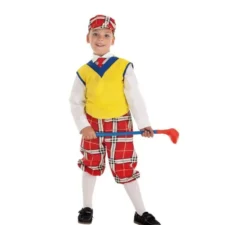 Costume da giocatore di golf per un bambino