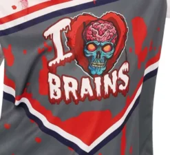 Costume da giocatore di rugby insanguinato per ragazzi
