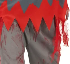Costume da giocatore di rugby insanguinato per ragazzi