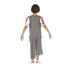 Costume da giocatore di rugby insanguinato per ragazzi