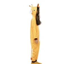 Costume da giraffa Kugurumi con cappuccio e orecchie per bambino