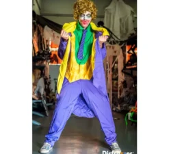 Costume da giullare che ride per uomo