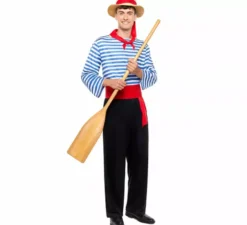Costume da gondoliere veneziano per uomo