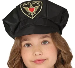 Costume da gonna blu della polizia per bambina