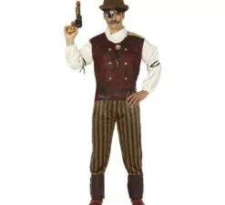 Costume da granato Steampunk per uomo