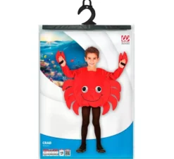 Costume da granchio rosso felice per bambino