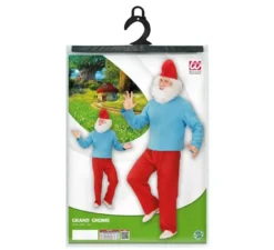 Costume da grande gnomo da giardino per uomo