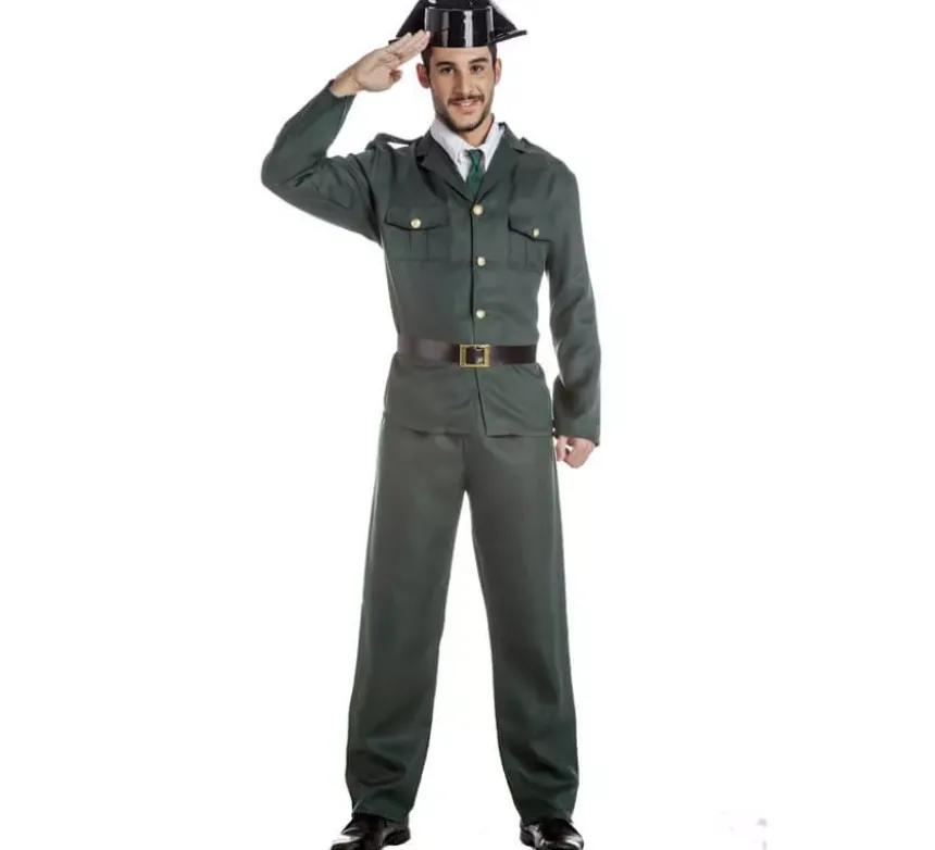 Costume da guardia civile per uomo