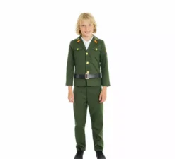 Costume da Guardia Civil verde per bambino