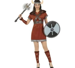 Costume da guerriera vichinga nordica per donna