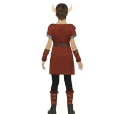 Costume da guerriera vichinga nordica per ragazza