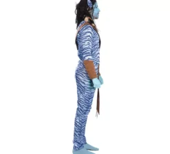 Costume da guerriero blu per un uomo