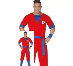 Costume da guerriero combattente per uomo adulto