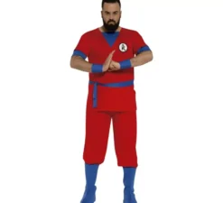 Costume da guerriero combattente per uomo adulto
