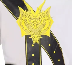 Costume da guerriero ninja bianco per bambino