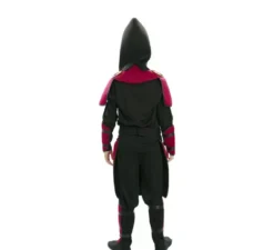 Costume da guerriero samurai rosso per ragazzi
