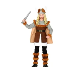 Costume da guerriero vichingo nordico per bambino