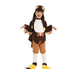 Costume da gufo pazzo per ragazzo