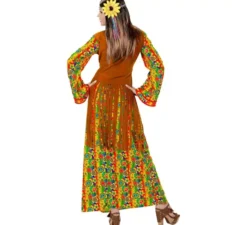 Costume da hippie simbolo della pace per donna