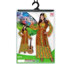 Costume da hippie simbolo della pace per donna