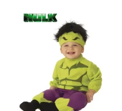 Costume da Hulk con cappello per bebè