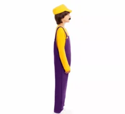 Costume da idraulico giallo per bambino