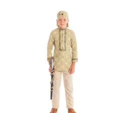 Costume da indiano Bollywood con turbante per bambino