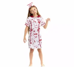 Costume da infermiera insanguinata per bambine