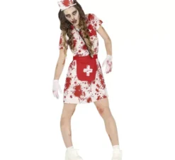 Costume da infermiera sanguinaria per adolescenti