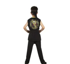 Costume da karateka nero per bambini