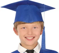 Costume da laureato blu per bambini