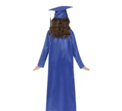 Costume da laureato blu per bambini