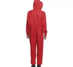 Costume da lavoratore rosso o tuta da uomo