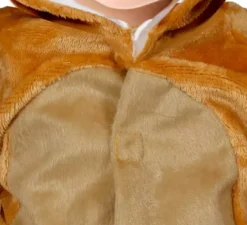 Costume da leone con cappuccio per bambino