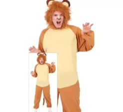 Costume da leone per un uomo