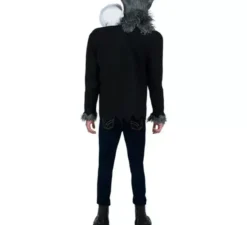 Costume da lupo mannaro che trasporta bambino per adulto