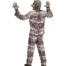 Costume da lupo mannaro con maschera per uomo