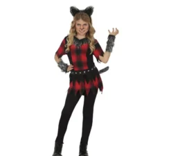 Costume da lupo mannaro per bambine