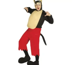Costume da lupo travestito per un uomo