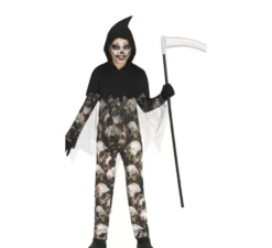 Costume da maestro di teschi per bambini