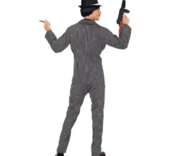 Costume da mafioso in abito elegante da uomo