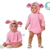 Costume da maialino rosa per neonato