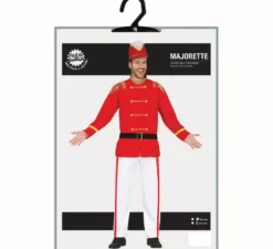 Costume da Majorette o Soldatino di stagno per uomo