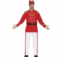 Costume da Majorette o Soldatino di stagno per uomo