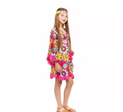 Costume da margherita hippie per bambine