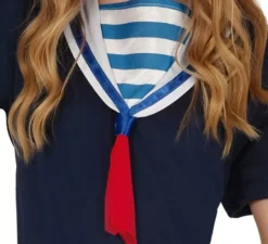 Costume da marinaia blu scuro per bambina