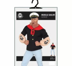 Costume da marinaio uomo forte