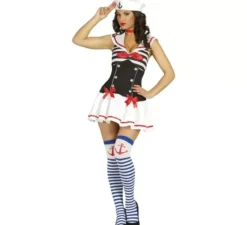 Costume da marinara per una donna