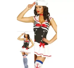 Costume da marinara per una donna