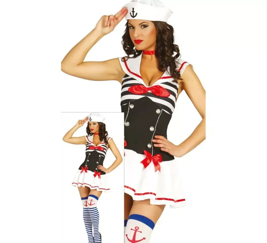 Costume da marinara per una donna